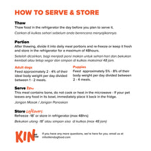 Load image into Gallery viewer, Chicken Chia Blueberries (organic) 500g