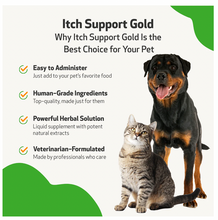 Load image into Gallery viewer, Itch Support Gold - for Allergy-Related Itch in Dogs 2oz