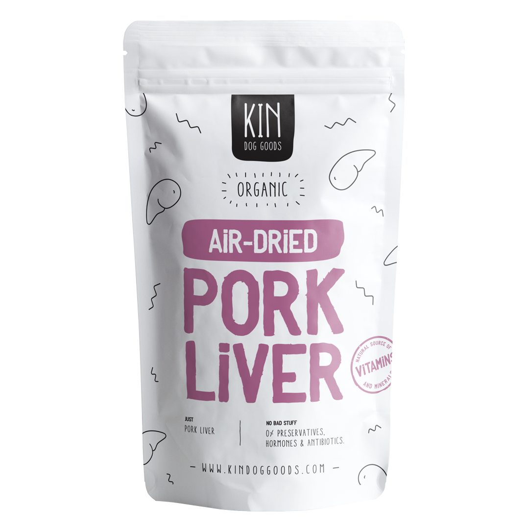 AirDried Pork Liver KIN DOG GOODS
