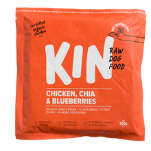 Load image into Gallery viewer, Chicken Chia Blueberries (organic) 500g