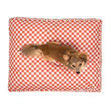 Load image into Gallery viewer, KIN Bed Rectangle - Terracotta Checkers

