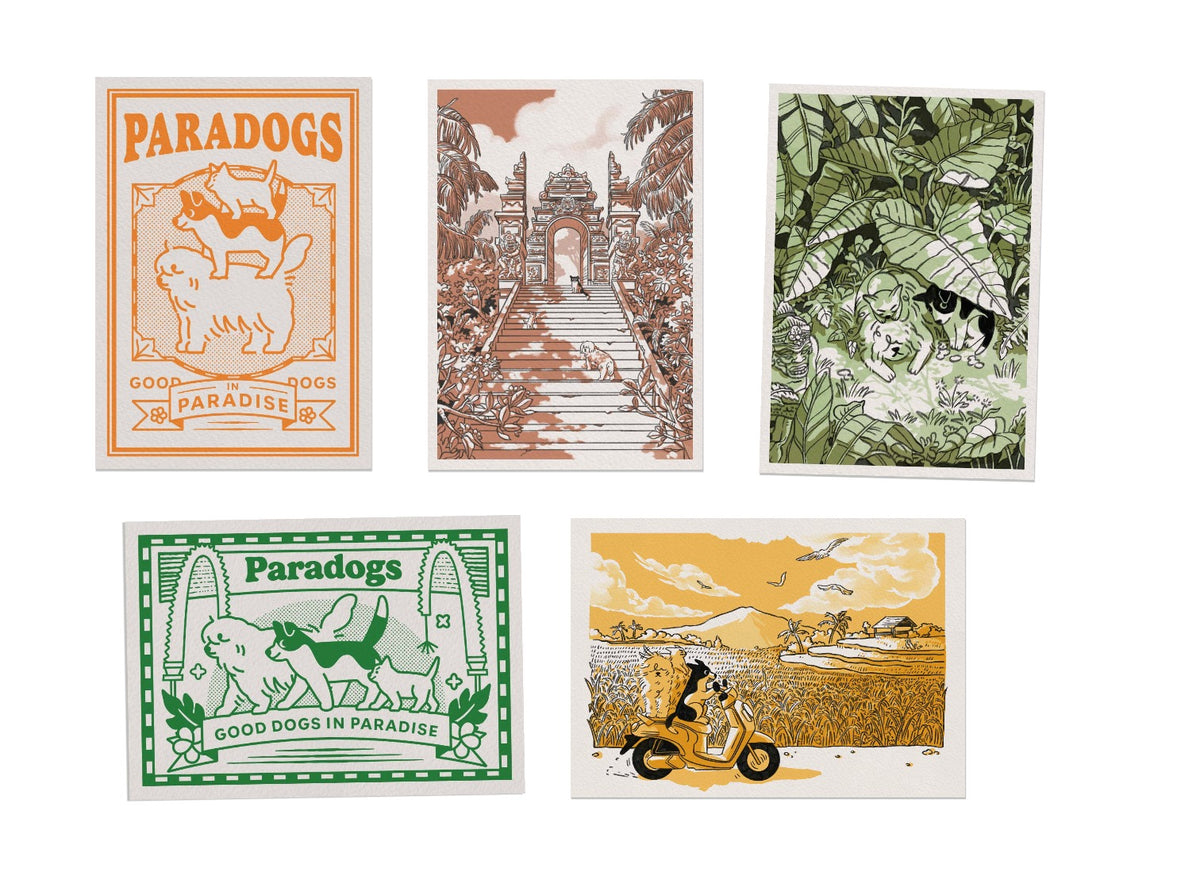 Paradogs Postcard – KIN DOG GOODS