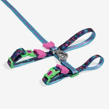 Load image into Gallery viewer, Zee Dog Cat Harness + Leash Set - Reebok Aerobic
