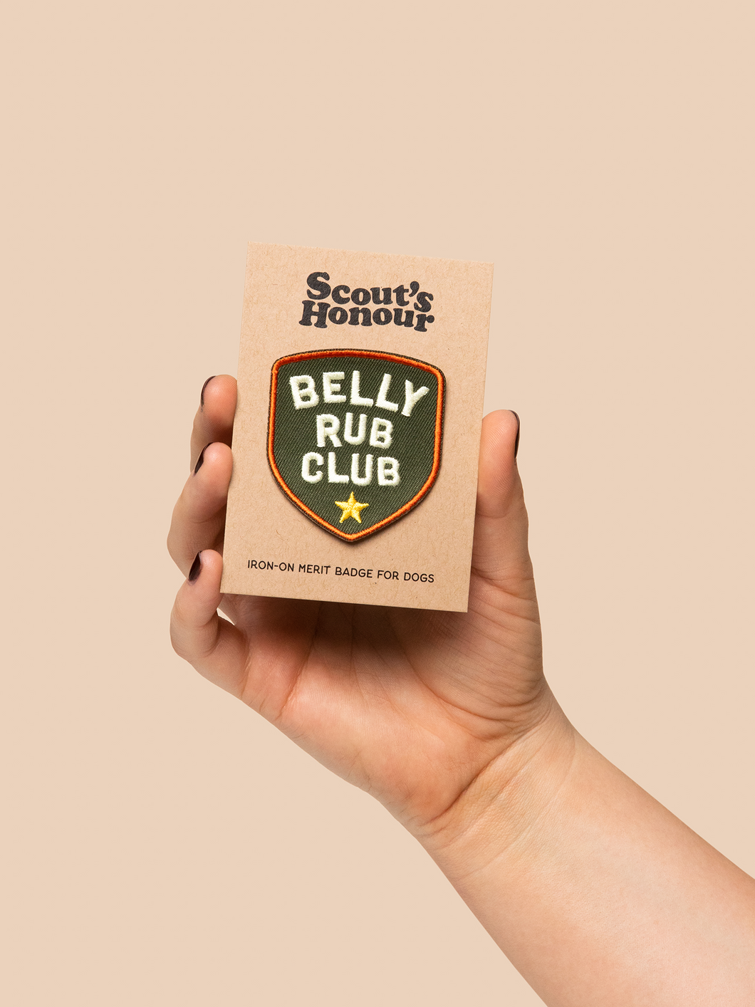Belly Rub Club Badge