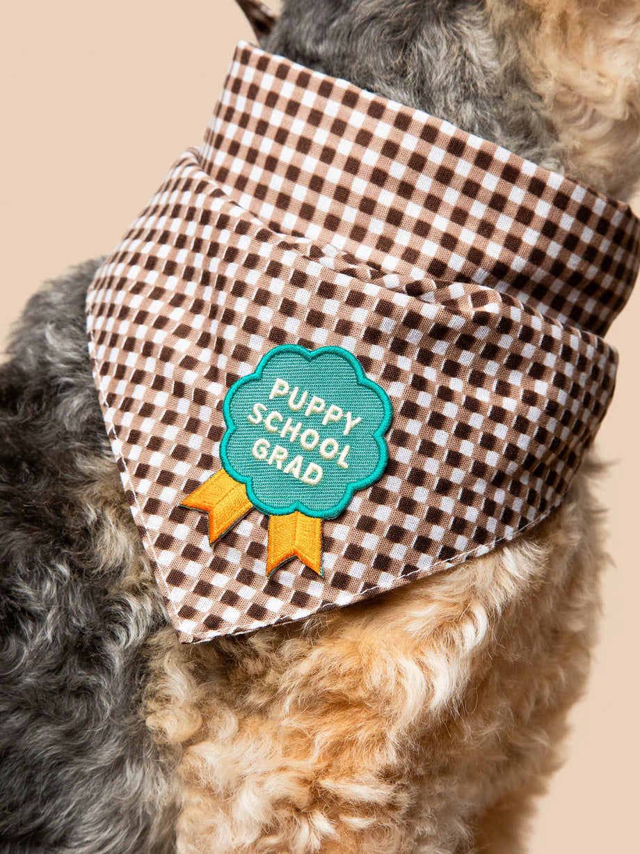 Puppy School Grad Badge