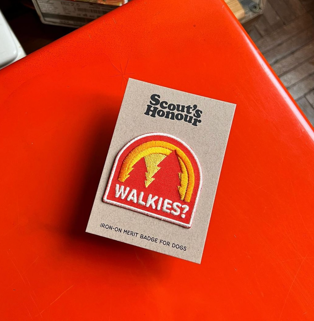 Walkies Badge