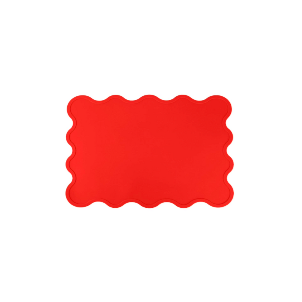 The Fritz Bowl Mat - Tomato