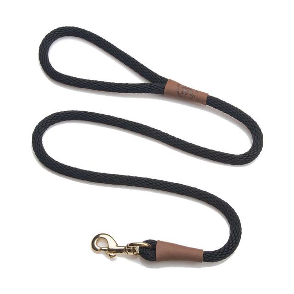 Snap Leash 1/2 x 4 - Black