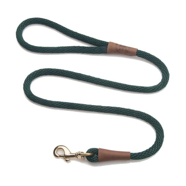 Snap Leash 1/2 x 6 - Hunter Green