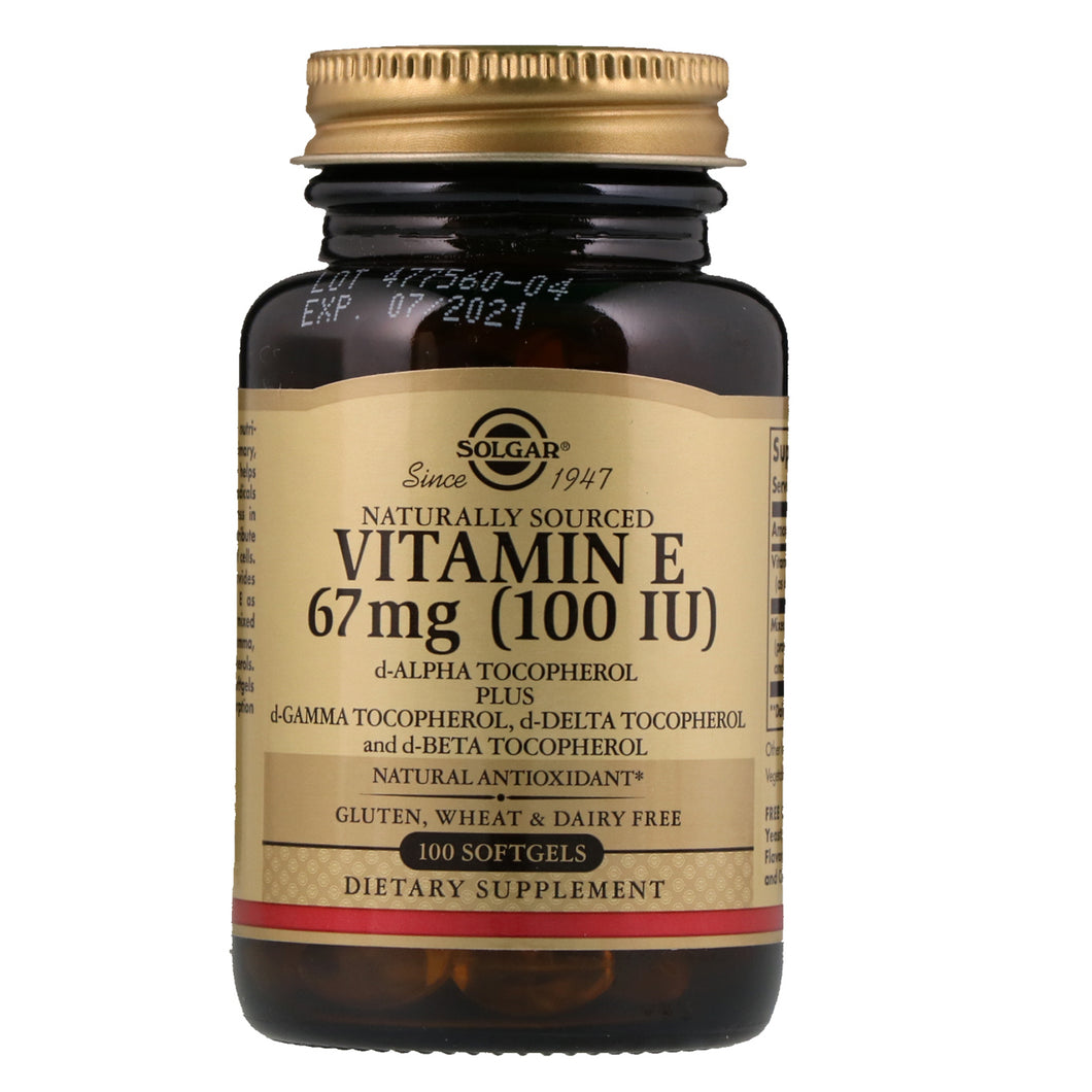 Solgar Vitamin E 100IU