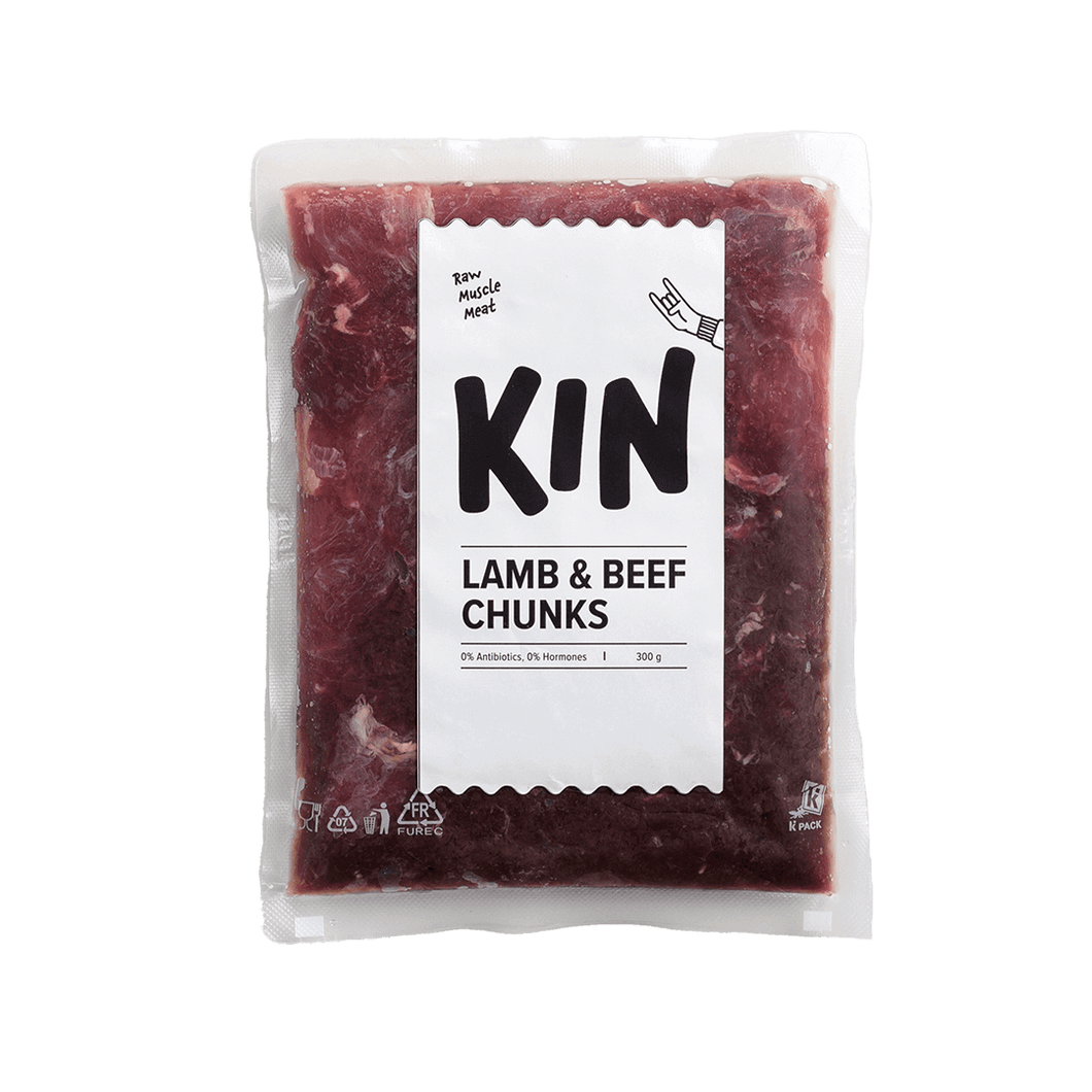 Lamb & Beef Chunks 300g