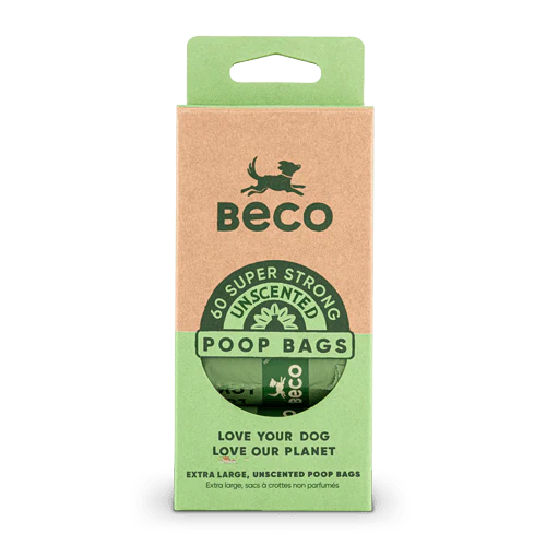 Large Poop Bags Uncented 60 KIN DOG GOODS
