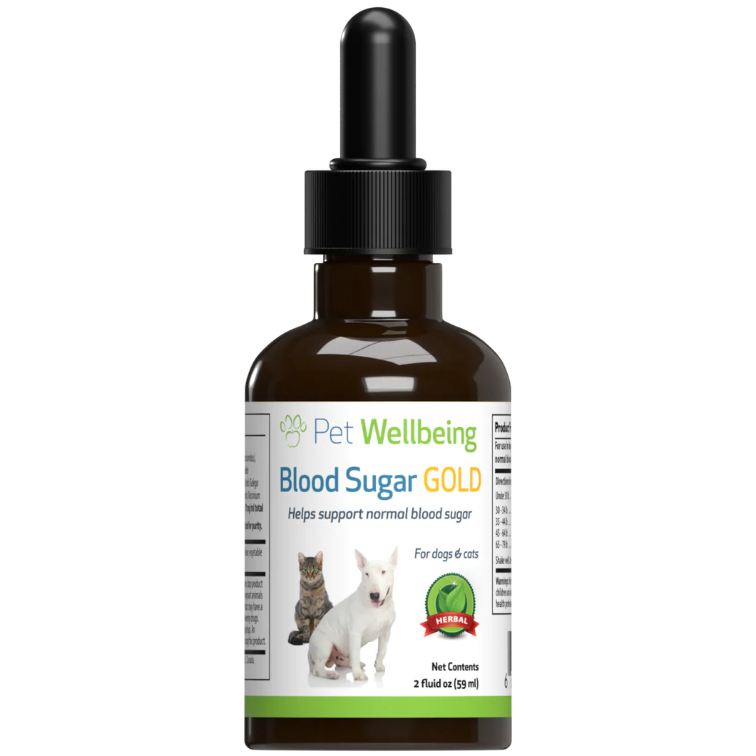 Blood Sugar Gold for Dog Cat Blood Sugar Support – KIN DOG GOODS