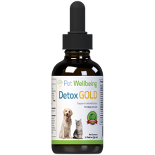 Load image into Gallery viewer, Detox Gold for Dogs &amp; Cats - Gentle Detoxification &amp; Elimination

