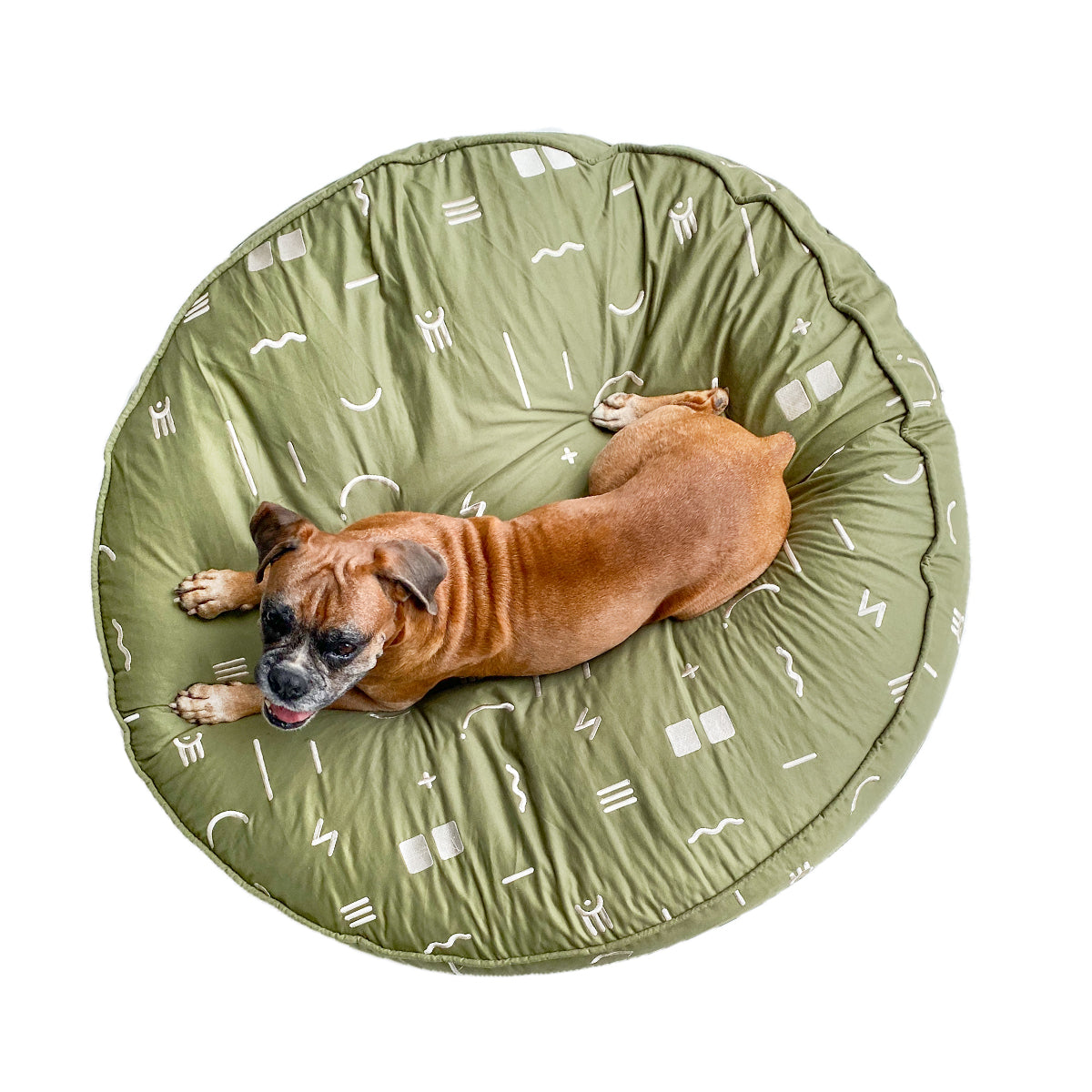 KIN Bed Round - Small Tribes – KIN DOG GOODS