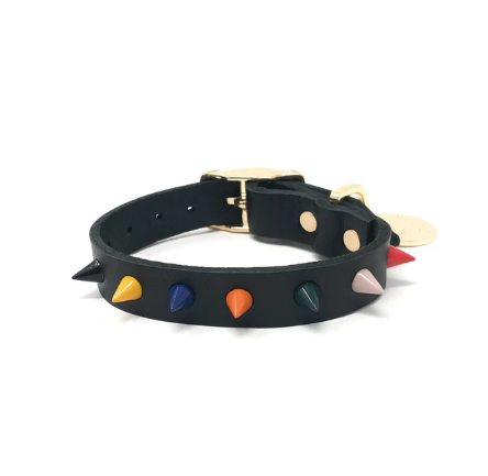 Spike Collar : Jungle Noir