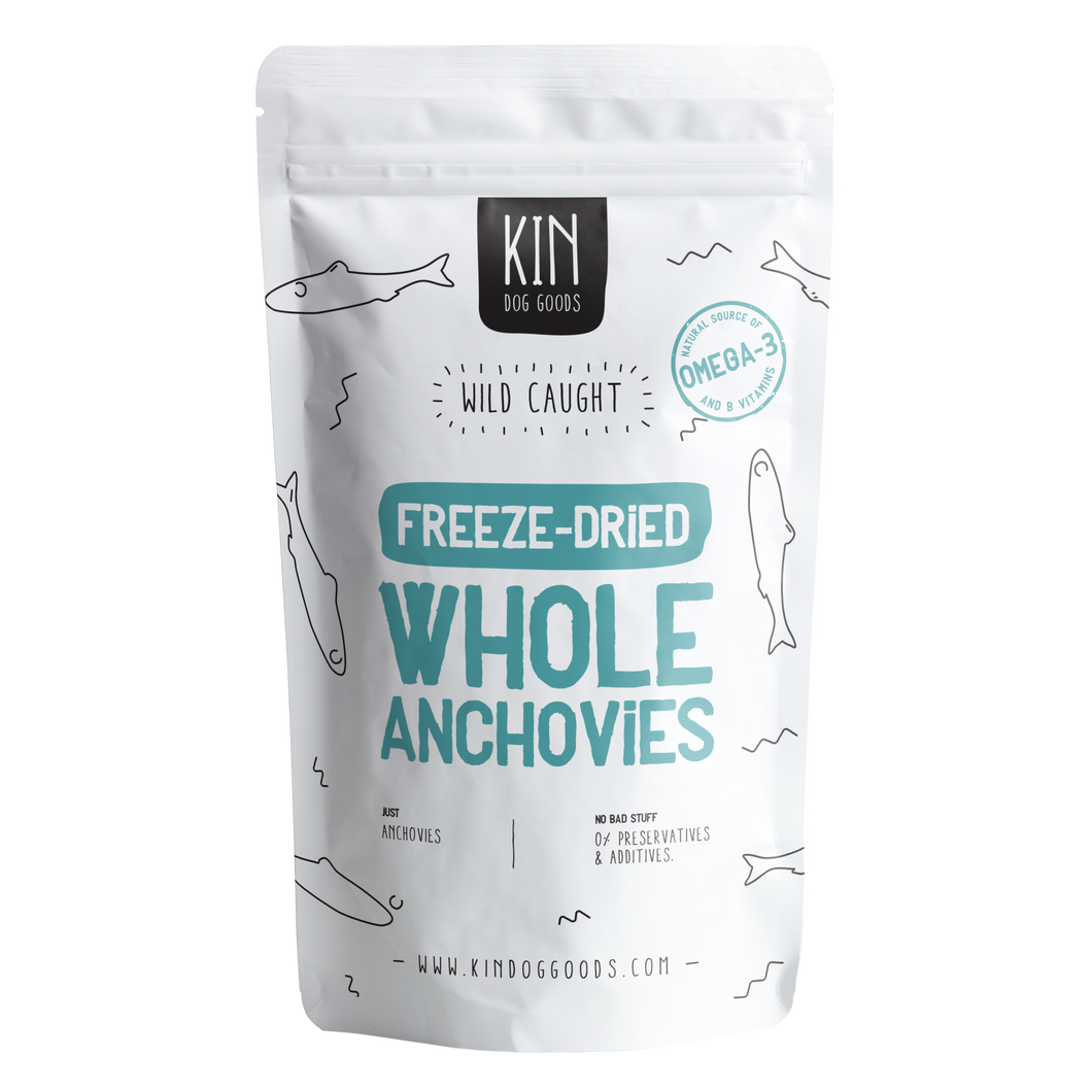 Freeze-Dried Whole Anchovies