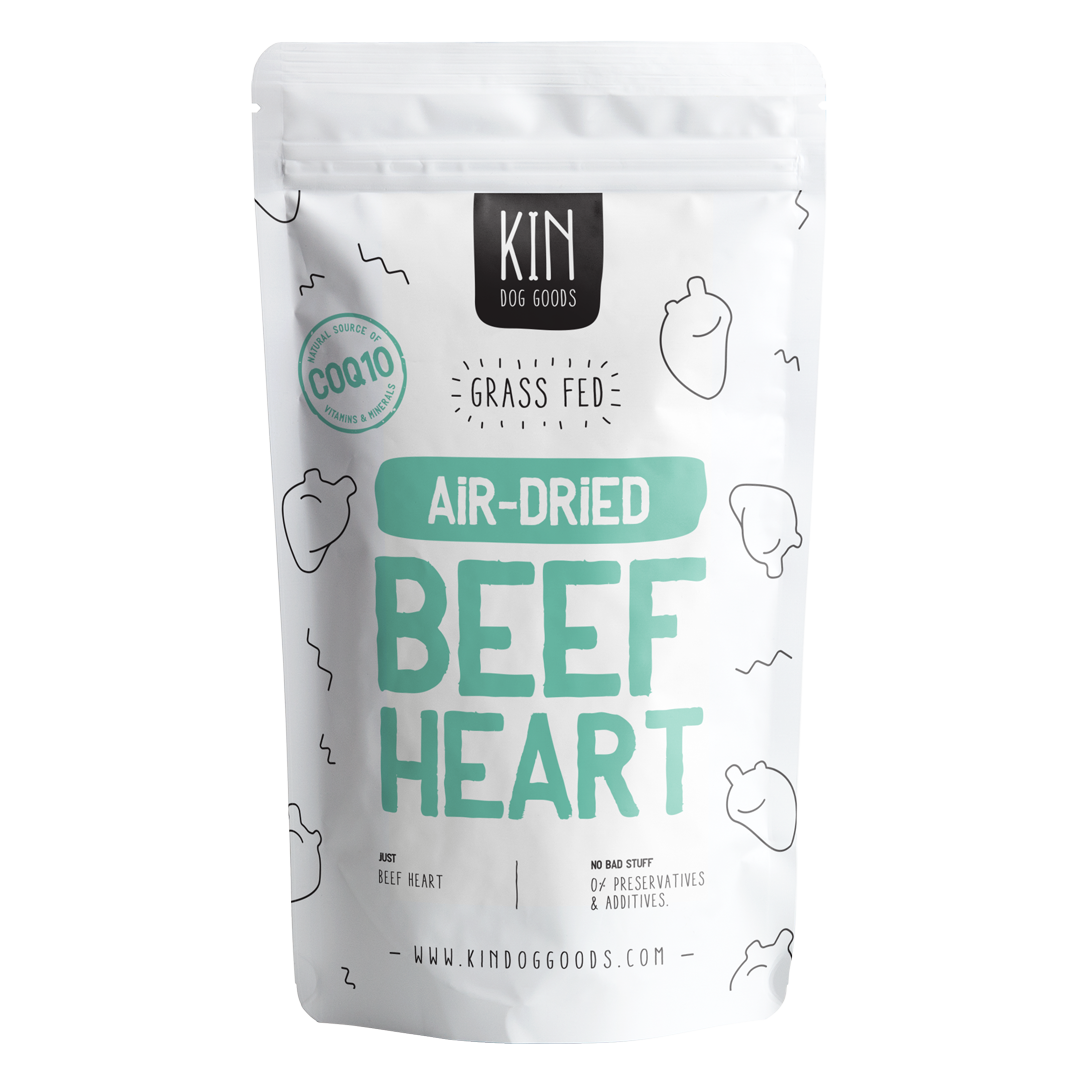 AirDried Beef Heart KIN DOG GOODS
