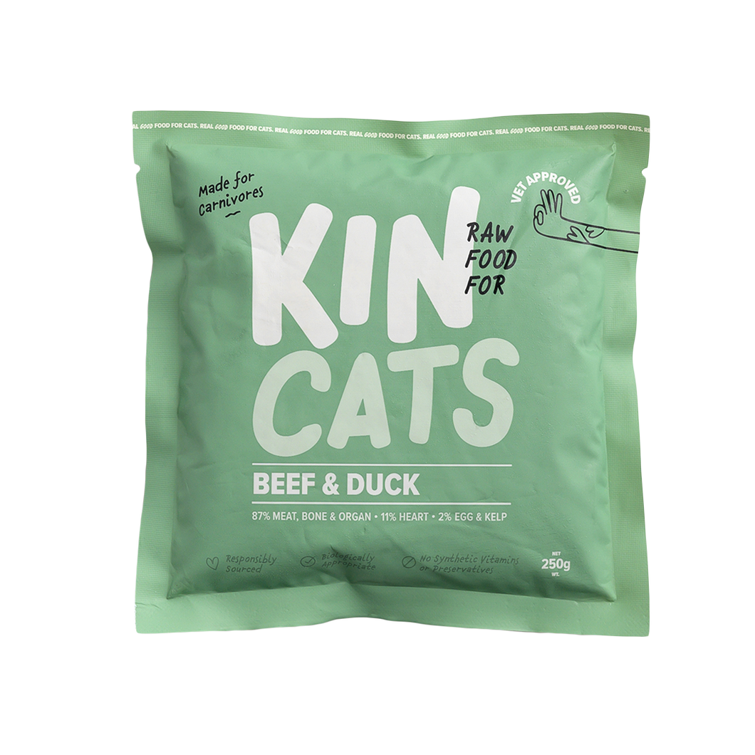 Beef & Duck Cat Food 250g