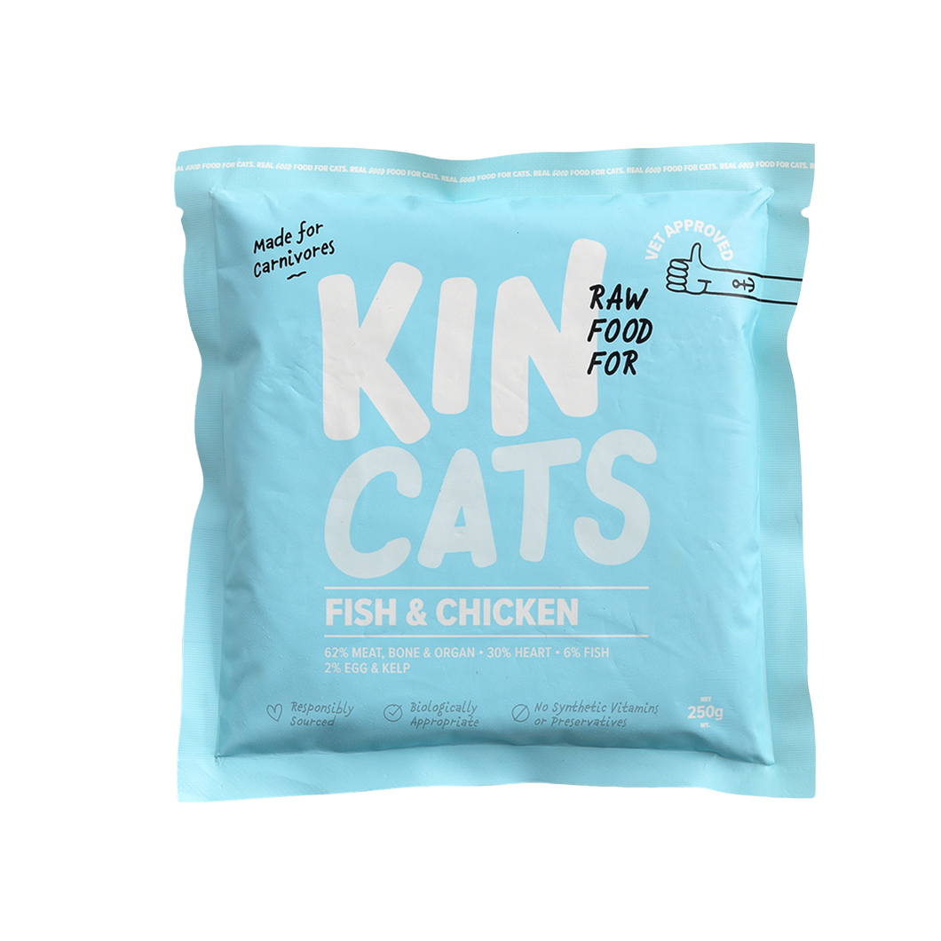 Fish & Chicken Cat Food 250g