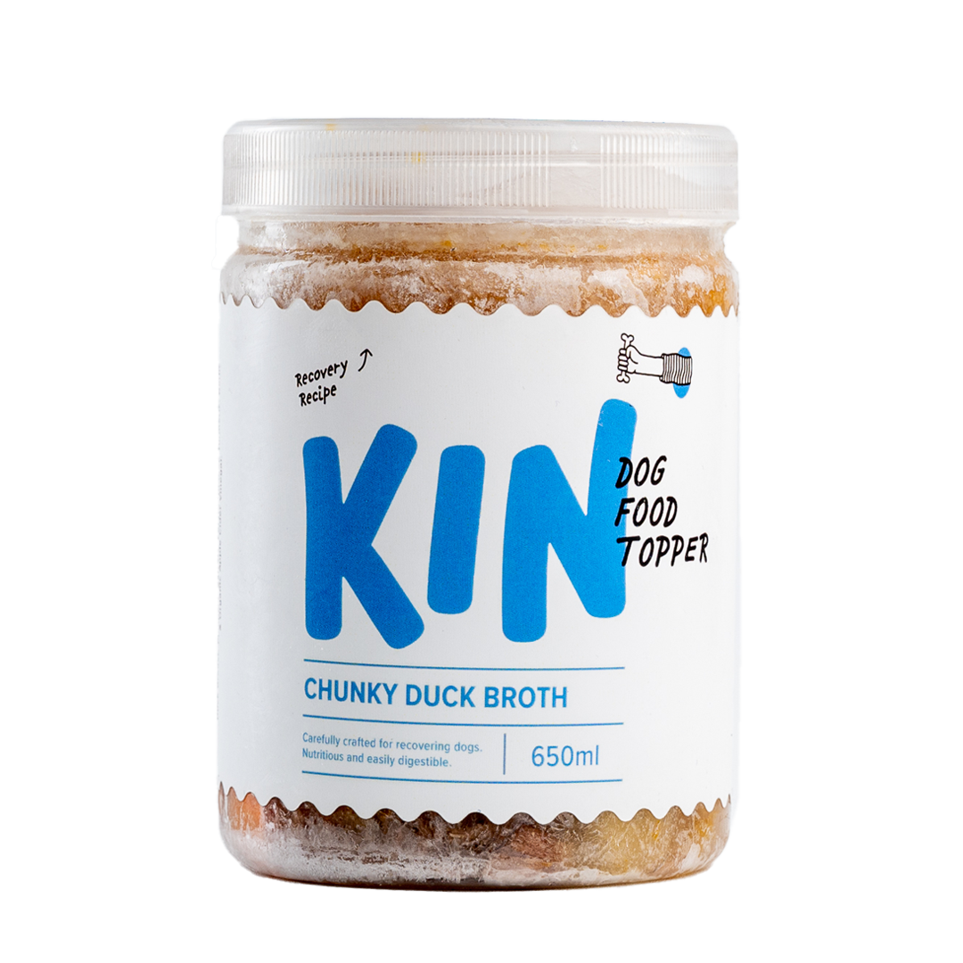 Chunky Duck Broth 650ml – KIN DOG GOODS