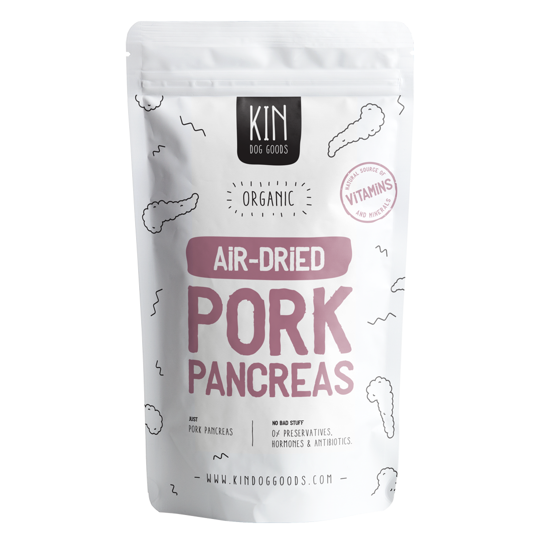 AirDried Pork Pancreas KIN DOG GOODS