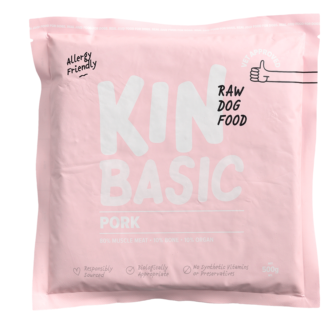 Basic Pork 500g – KIN DOG GOODS