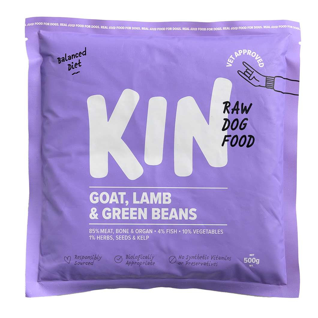 Goat, Lamb & Green Beans 500g