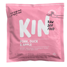 Load image into Gallery viewer, Pork, Duck &amp; Apple 500g (Organic)

