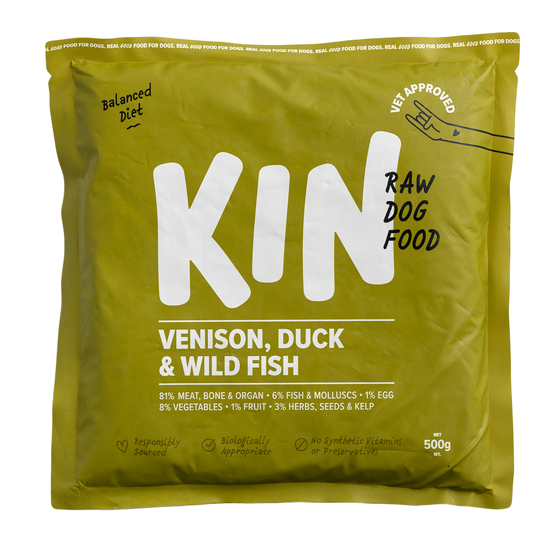 Venison, Duck & Wild Fish 500g