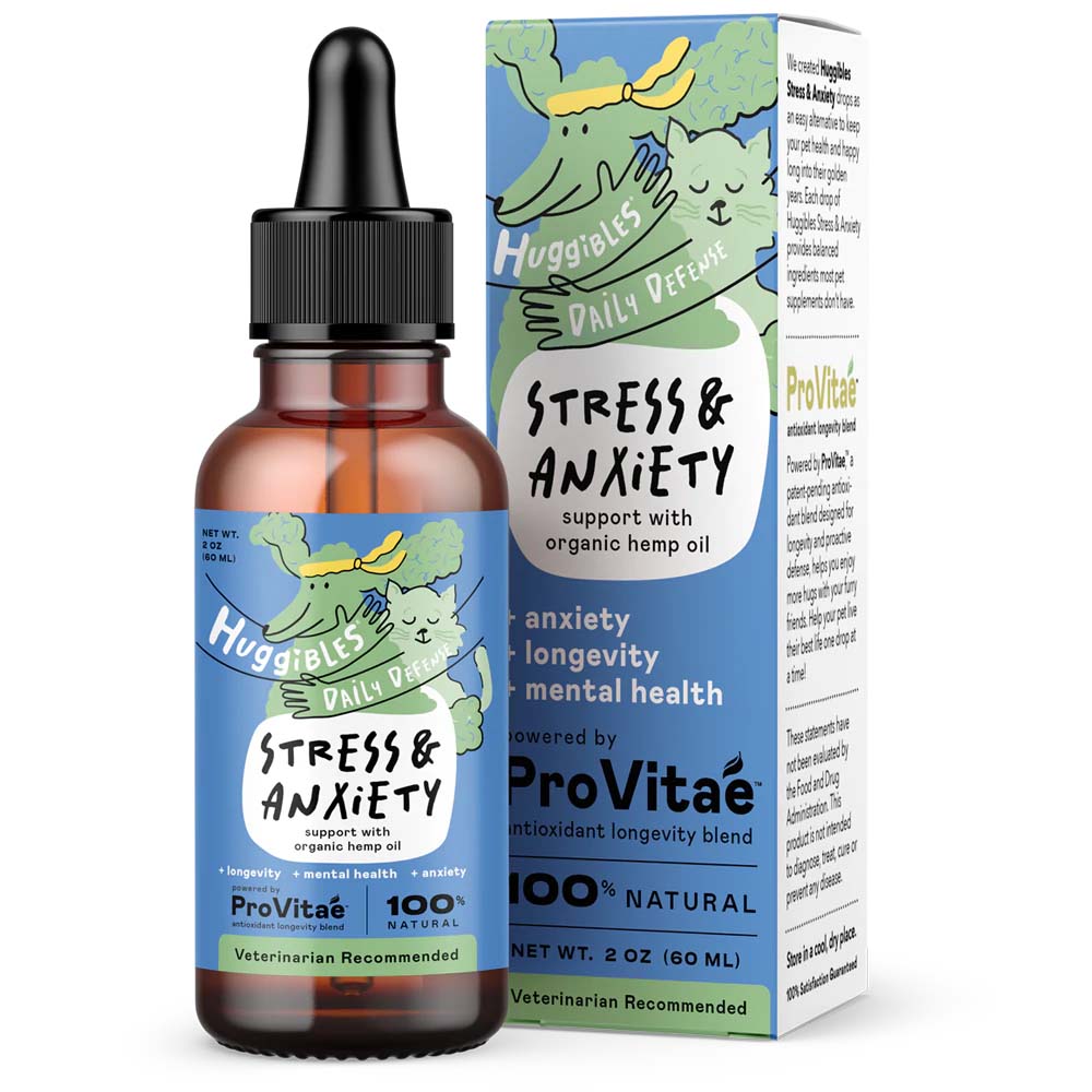 Stress & Anxiety Support with Organic Oil
