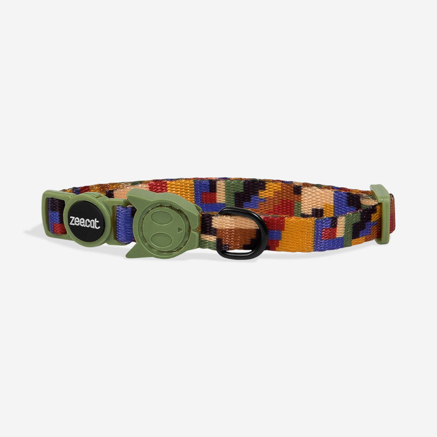 Zee Dog Cat Collar - Pixel