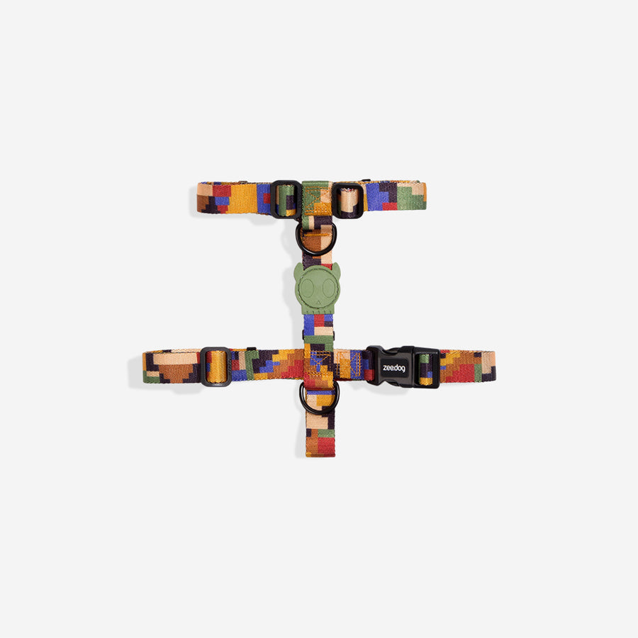 Zee Dog H Harness - Pixel